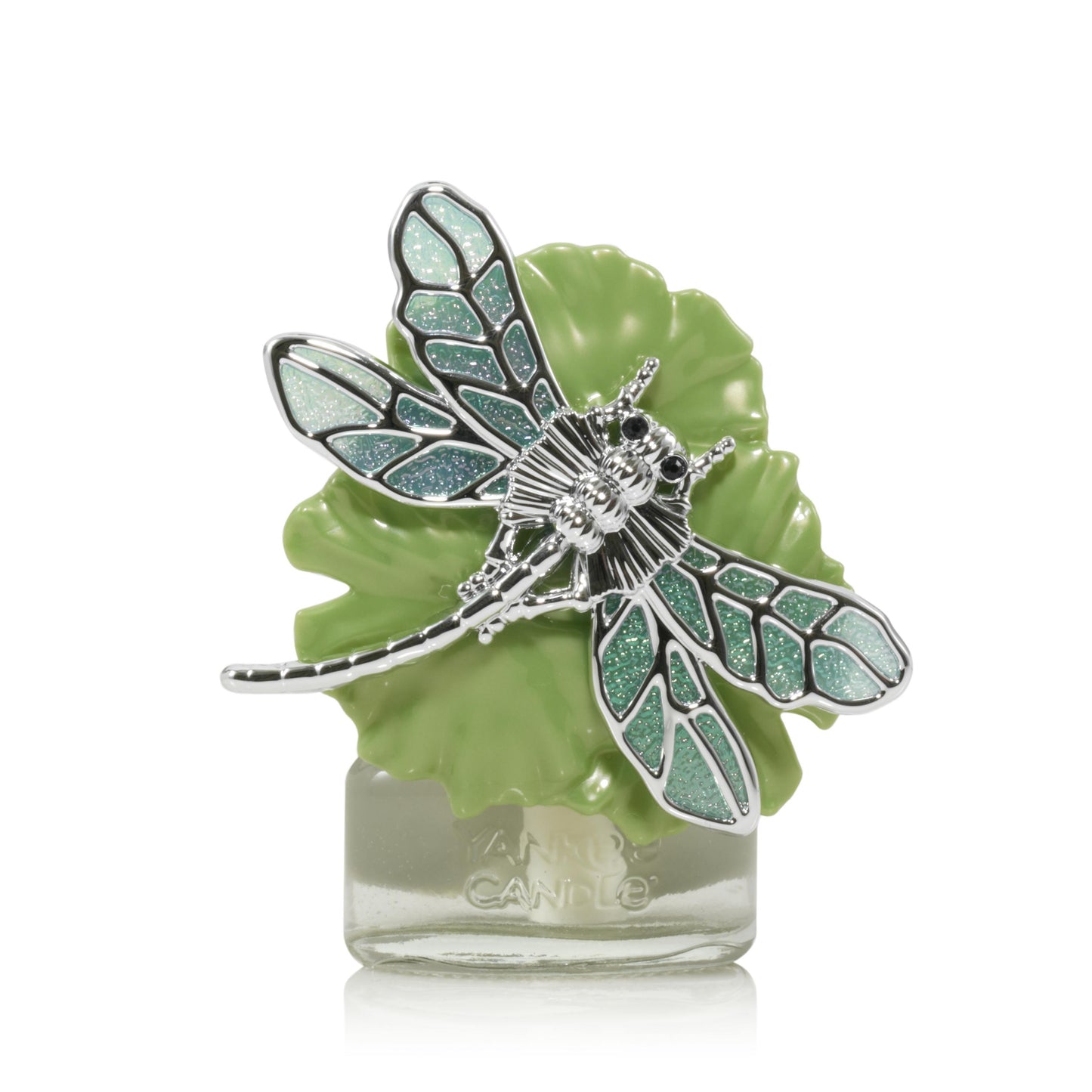 Dragonfly on Lilypad ScentPlug® Diffuser with Light | Clean Series