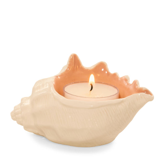Seashell Tea Light Candle Holder | Daily Edit