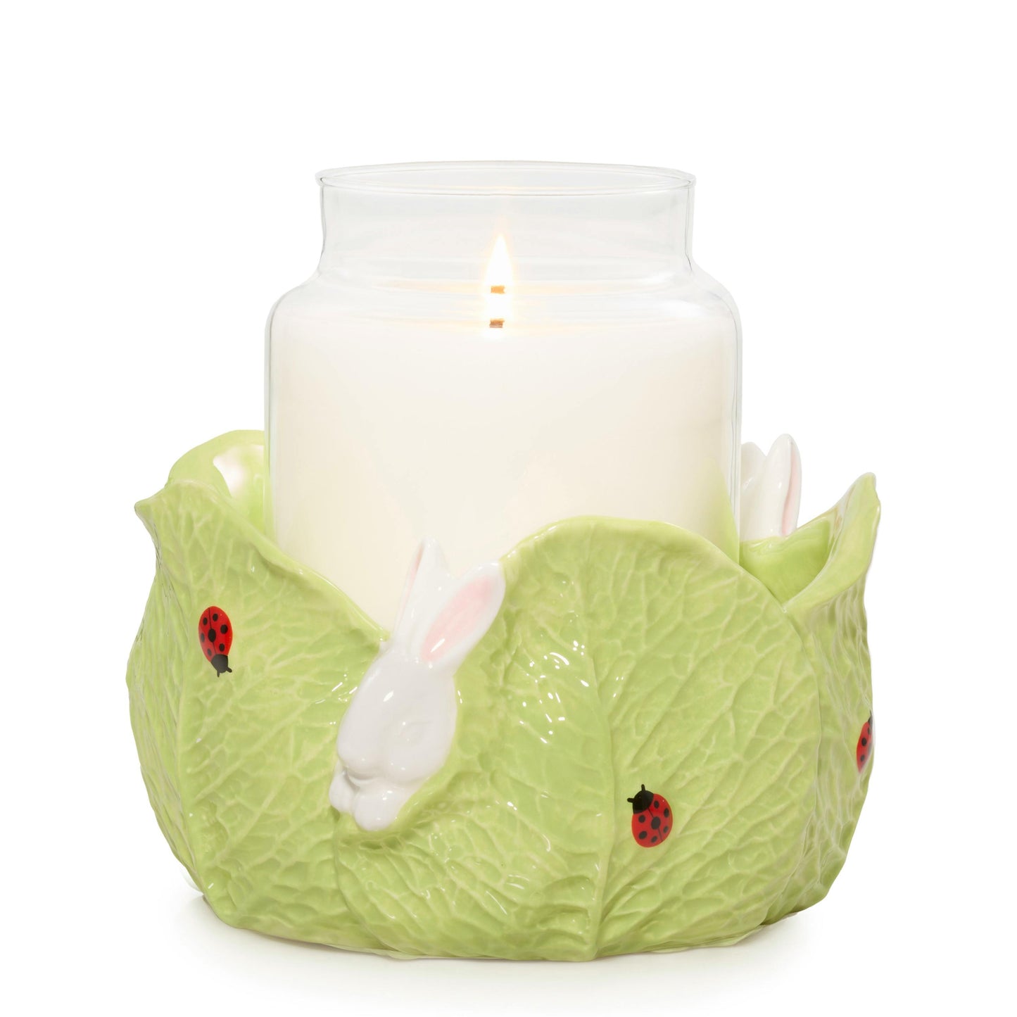 Ceramic Easter Bunny Jar Candle Holder | Prime Edit