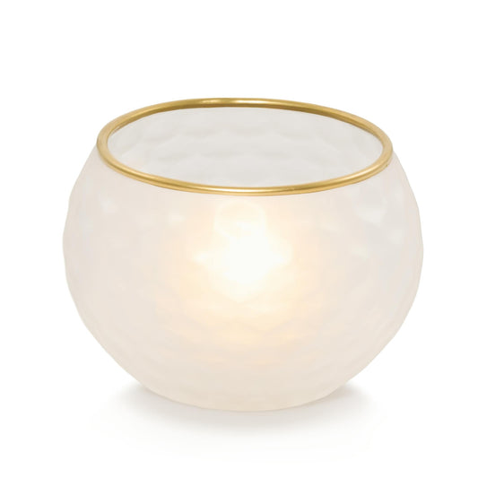 Frosted Honeycomb Tea Light Candle Holder | Easy Series